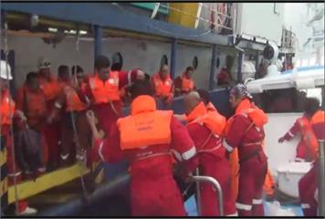 「探險家號」故障傾斜 34名印尼船員獲救