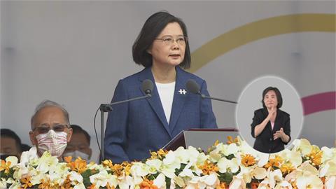 快新聞／蔡英文雙十演說「這句話」網讚爆  周玉蔻豎起大拇指：鏗鏘有力