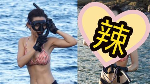 超兇正妹「整身全濕」99%布料淨空！本尊「臉蛋沒遮」是台8女神吳婉君