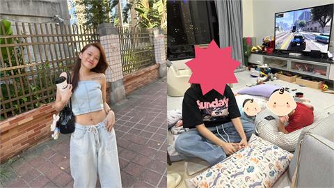 YTR陳彥婷颱風假發育兒「辛酸照」　全網媽媽一同乾杯深呼吸！