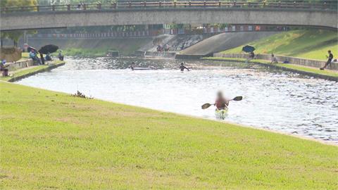 台中康橋水域整治有成　釣客、輕艇隊曾互干擾引發爭端