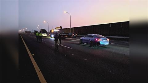 雲林國1斗南連環撞釀1死 　台中駕駛撞路邊車肇逃