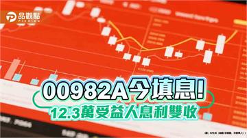 群益00982A填息囉 掛牌以來含息報酬率近50%