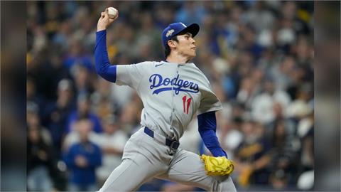 道奇日籍右投「令和大魔神」佐佐木朗希。（圖／AP）