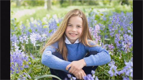 英國夏綠蒂公主7歲了 生日照少女感十足