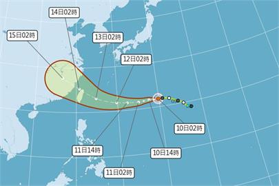 快新聞／放假穩了？今高溫上看36度　楊柳颱風恐直撲而來