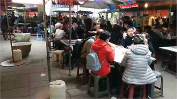 元旦連假／民眾不畏寒湧清境 車陣綿延走走停停