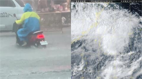 週末前全台持續有雨！鄭明典曝「形界面弧」直衝台灣　未來天氣全說了