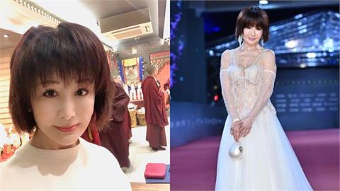 香港大火／潘迎紫不捨宏福苑百人罹難！親赴法會「跪地祈福」：離苦得樂