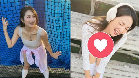 阿喜網球場穿搭炸出「超兇白麻糬」！養眼邪惡視角太犯規…辣翻全網