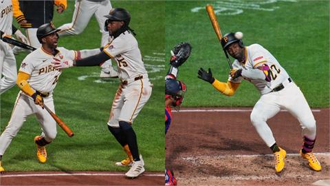 MLB(影)／天罰？頭部危險球引爆板凳清空　海盜克魯茲怒轟滿貫砲復仇國民