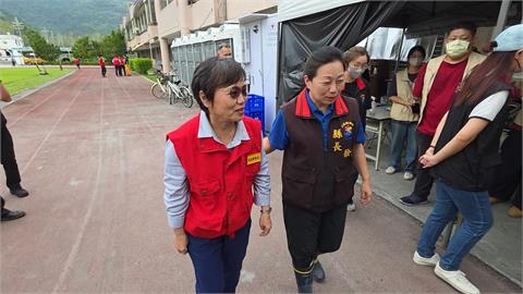  稱不願冒任何風險　徐榛蔚：尊重中央、公所垂直避難