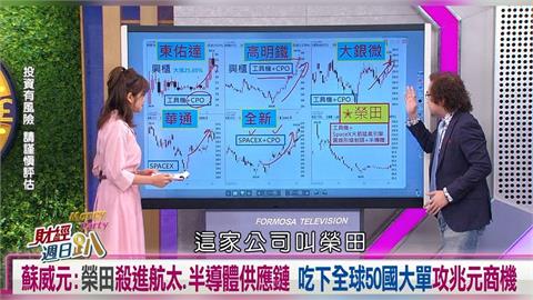 蘇威元:榮田殺進航太.半導體供應鏈 吃下全球50國大單攻兆元商機