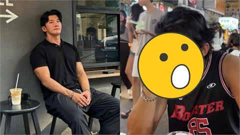 夜市巨肌哥「初體驗1小吃」扭曲表情全被拍！竟是《單身即地獄3》男神