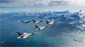 英法首度聯合模擬核打擊　飆風與颱風戰機地中海演練