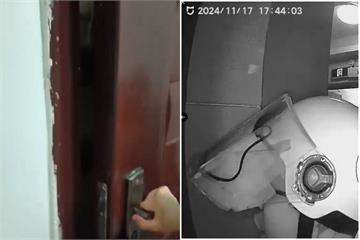 恐怖影片曝光！中國外送員被投訴遭扣薪　持刀闖顧客民宅欲行凶