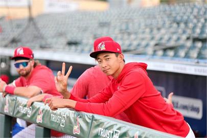 MiLB(影)/承襲舅舅郭泓志霸氣火球!林振瑋狂飆160公里先發2局無失分