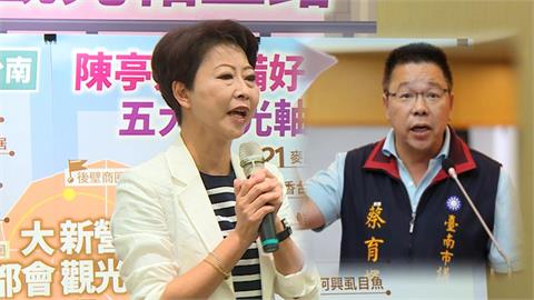 南市長初選合作地方藍議員？　林俊憲勸停、陳亭妃否認