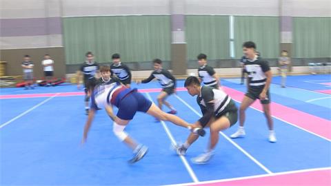 「沒有球的橄欖球」　台灣卡巴迪男子隊首度前進亞運