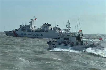 快新聞／中國海警船又來亂！　海巡署金門海域驅離5艦
