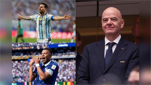 世足賽／他比梅西、姆巴佩還忙碌！FIFA主席一星期飛12城市繞了地球半圈