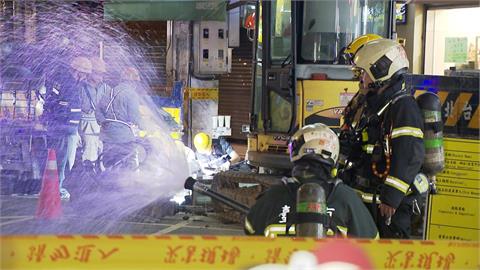 台北延三夜市瓦斯外洩！　疑地震釀管線破裂　攤商急停業