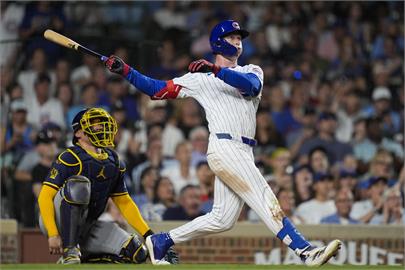 MLB(影)／別再問他誰！小熊「PCA」20轟20盜締隊史最速、大聯盟本季第一人