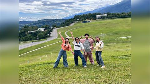 沒有問直接「推下去」!楊繡惠驚聲尖叫體驗鹿野高台快速滑草