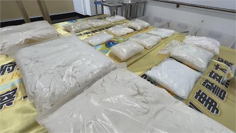 製毒工廠藏身田中央　查獲毒品近700公斤市價至少六億