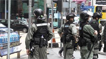 港警大動作盤查！香港民眾反國歌法二讀  全港逮捕至少300人