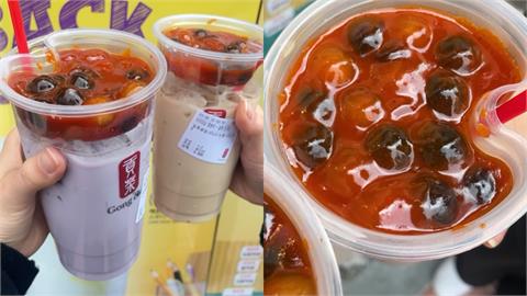 南韓推「麻辣珍珠炒年糕奶茶」邪典吃法？珍奶控嚐鮮驚：出奇美味！