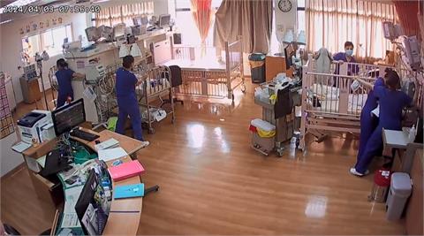快新聞／地震最美一幕！花蓮慈濟護理師衝向病床守護嬰幼兒