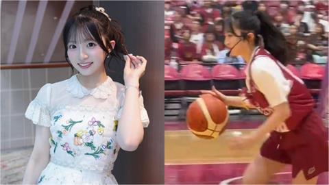 運動美女(影)／AKB「18期王牌」藏神技能！　秋山由奈球齡7年、國中當籃球隊長