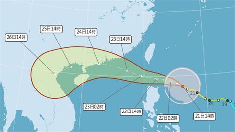 專家曝「這7縣市」有機率停班課？樺加沙「這時間」觸陸持續增強ing