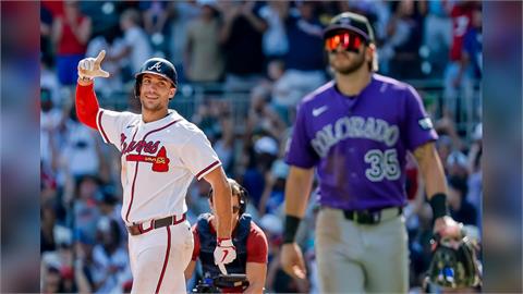 MLB(影)／勇士們打瘋了！連續橫掃道奇、落磯　歐森再見安打豪取7連勝