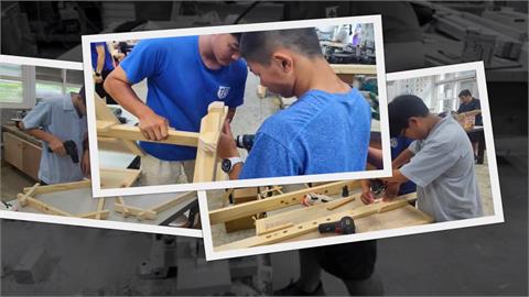 木材教育國手搖籃　台東公東高工學生前進綠島國中製作畫架