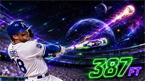MLB(影)／巴斯光年附身！「Buzz」伊斯貝爾神奇球棒開轟帶皇家豪取6連勝