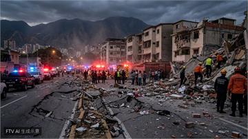 委內瑞拉遭7.5強震襲擊　首都建築倒塌恐破萬人罹難