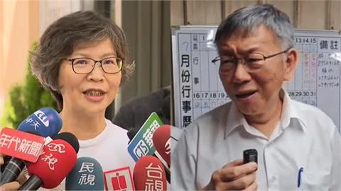 柯文哲「聽蔡壁如宣佈出家」驚喊：天哪！被問內幕突卡彈「臉蛋劇變」全都拍