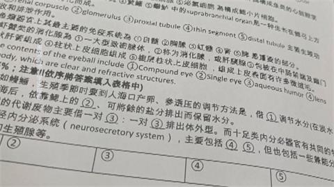 高科大考卷「出現簡體字」惹議　立委籲校方徹底檢討