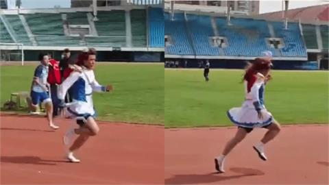 中國男學生「穿裙、戴假髮」賽跑奪冠！校方因「違反體育精神」取消資格惹議