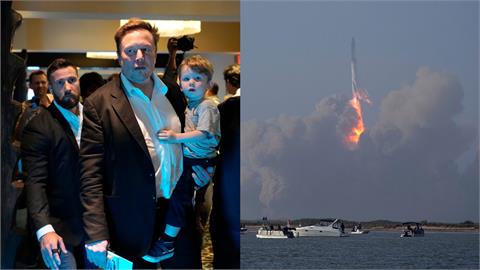 馬斯克親睹星艦爆炸解體「瞬間」表情曝光　淡定說：恭喜SpaceX