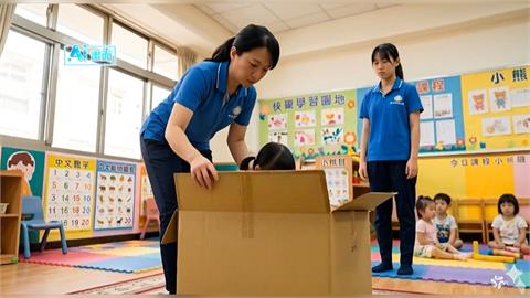 又爆虐童！台南幼園師「童塞紙箱」　教育局罰50萬：終身不得再任教