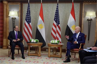 快新聞／拜登首度與埃及總統會晤　討論糧食安全與能源供應問題