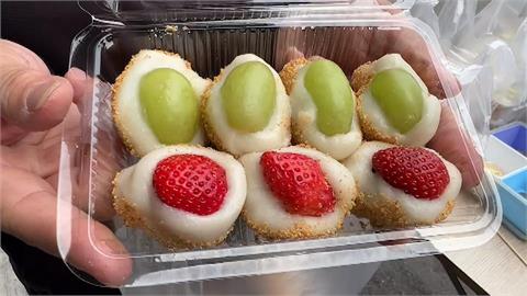 台南草莓麻糬CP值高爆紅　草莓控快衝！一大盒僅百元