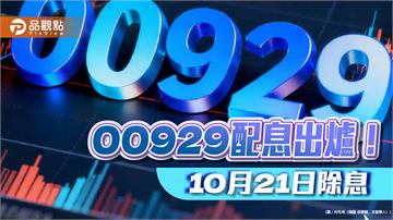 00929連四次配息0.38元！年化配息率15.4％　今年績效居高股息ETF之冠