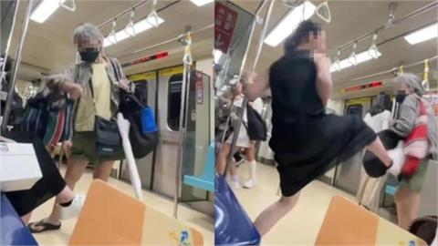 北捷男一腳把通緝犯踢進監獄！白髮阿嬤偷螃蟹夾稱「研究科學」下場GG了