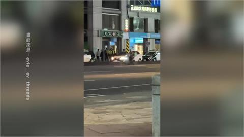 北市醉漢折警車天線！　遭制止怒攻2警　1警腦震盪