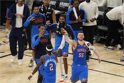 NBA(影)／亞歷山大單場砍下38分！助雷霆4：0橫掃灰熊挺進季後賽次輪