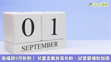 衛福部9月新制！ 兒童塗氟放寬年齡、試管嬰補助加碼